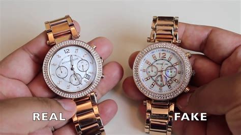 mk watches original vs fake|michael kors watch authenticity check.